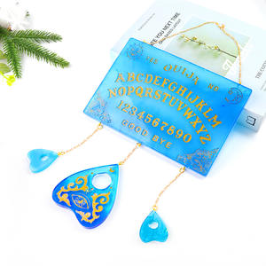 Mystérieux Moules en résine pour planche <span class=keywords><strong>Ouija</strong></span> et planchette Moules gothiques en silicone pour <span class=keywords><strong>jeu</strong></span> de société <span class=keywords><strong>Ouija</strong></span> - Product Image 1