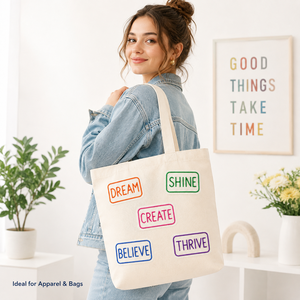 Patchs perlés faits à la main, assortiment de slogans motivants 'Believe', 'Thrive', 'Dream', badges brodés de perles de rocaille pour vestes, <span class=keywords><strong>en</strong></span> gros - Product Image 5