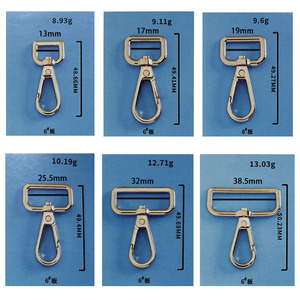 Kim Loại Bạc Vàng Xoay Doanh Báo Chí Snap Móc Hợp Kim Kẽm Snap Mùa Xuân Móc Túi Phụ Kiện Phần Cứng Cho Túi Xách Dây Buộc Dây Xích - Product Image 6