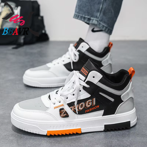 Zapatos Deportivos Impermeables de Caña Alta para Hombre, Otoño 2025, para Estudiantes de Secundaria, Casuales de Verano, Blancos - Product Image 4