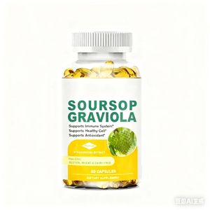 Organic <strong>Graviola</strong> Soursop Softgel <strong>Capsules</strong> Health Care Product Supplement <strong>Graviola</strong> Soursop Softgel - Product Image 1