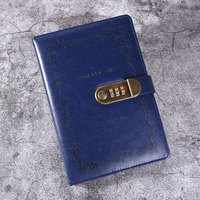 Carnet à spirales A5 en cuir rigide avec fermeture, pages écologiques, 100 feuilles rechargeables, idéal pour le bureau, l'école ou les affaires