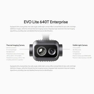 Dron Profesional Empresarial Autel EVO Lite 640T con Imagen Térmica de Resolución 640*512 y Cámara de Luz Visible de 48 Megapíxeles - Product Image 4