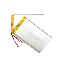 Batterie Li-polymère 5000mAh 3.7V 7.4V 11.1V pour Power Bank 6060100 706090 105080 105085 pour Ventilateur de Refroidissement