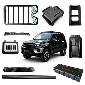 Cestas portaequipajes de aluminio para techo de coche, escalera lateral, caja lateral, tienda lateral, caja de techo, serie de carga para 700 - Product Image 1