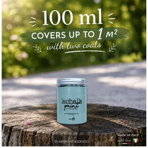 35 ABSINTHE 100 ml LaChalk the evolution of <b>chalk</b> paint Where <b>chalk</b> meets resin: Hybrid <b>Chalk</b> Resin Paint made in Italy - Product Image 2