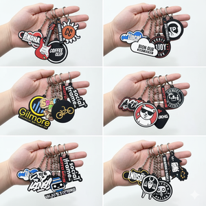 Portachiavi Personalizzato in PVC Morbido con Servizio Gratuito di Approvazione Logo e Mockup Digitale in 12 Ore - Llavero de PVC, Llaveros para Carros Publicitarios - Product Image 2