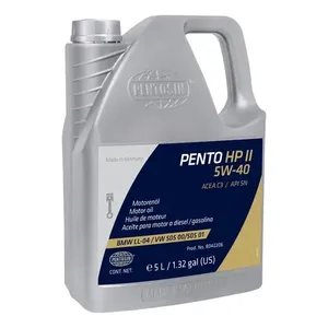 Pentosina Hp II 5W-40 5L olio motore Diesel olio motore per auto ha certificato API 2T e 4T composizione generale olio Base - Product Image 4
