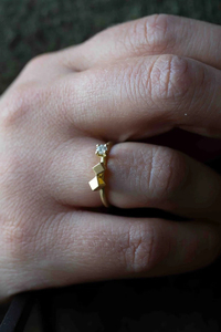 2026 Round / Square <b>Rings</b> - 18ct gold and Diamond <b>Ring</b> 18K Gold Diamond <b>Ring</b> Fine <b>Ring</b> for Women wedding - Product Image 5