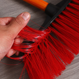 Vente en gros de grandes quantités de balais en plastique, balais domestiques à poils durs et pelles à poussière, balais de protection renforcés - Product Image 1