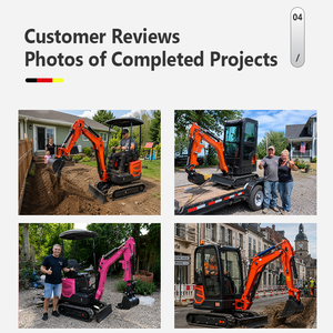 LIVRAISON GRATUITE Mini-excavatrices à chenilles approuvées CE/EPA, <span class=keywords><strong>micro</strong></span>-excavatrices hydrauliques à chenilles de 1 tonne à 3,5 tonnes avec <span class=keywords><strong>pelle</strong></span> - Product Image 5