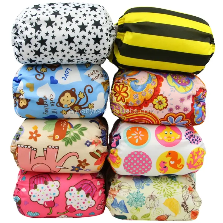 Hot Selling Waterdichte All In One Size Baby Doek Herbruikbare Luier