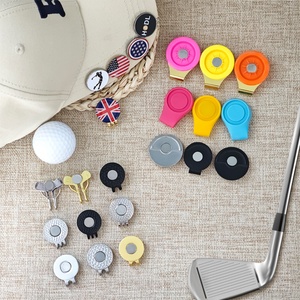 Wholesale Colorful Custom Unisex <b>Clip</b> <b>Ring</b> Baseball Breathable Flippers <b>Clip</b> Para Gorra Silicone Golf Ball Marker Hat Cap <b>Clip</b> - Product Image 4