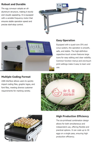 Imprimante à code d'œufs à fonctionnement simple, cartouche d'impression à code d'œufs, imprimante à code d'œufs laser, <span class=keywords><strong>prix</strong></span> des machines à code d'œufs - Product Image 4