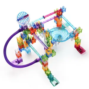 Nuovo <span class=keywords><strong>Gioco</strong></span> Educativo per Bambini Labirinto con Sfera di Cristallo Set di Costruzioni Modello di Pista - Product Image 1