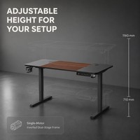 Bureau électrique silencieux AOR à design moderne avec plateau séparé, idéal pour l'apprentissage à domicile et le bureau, couleur personnalisable, vente en gros directe usine