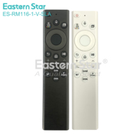 Télécommande vocale intelligente de qualité ES-RM116-1-V-SLA pour téléviseur Samsung Bluetooth BN59-01385A BN59-01385B avec chargement solaire micro-lumière