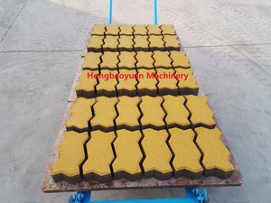 Bê tông rỗng xi măng paver QT 4-20 Khối Máy làm bán tự động công suất lớn hiệu quả cao - Product Image 6