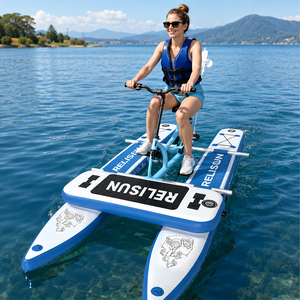 <span class=keywords><strong>Prix</strong></span> d'usine Nouveau design Vélo aquatique gonflable à pédales, Bateau à pédales flottant durable à vendre - Product Image 3