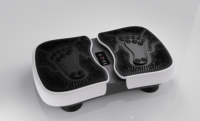 Plateforme vibrante portable pour le corps entier, machine de fitness pour tonifier, remodeler, amincir et favoriser le bien-être