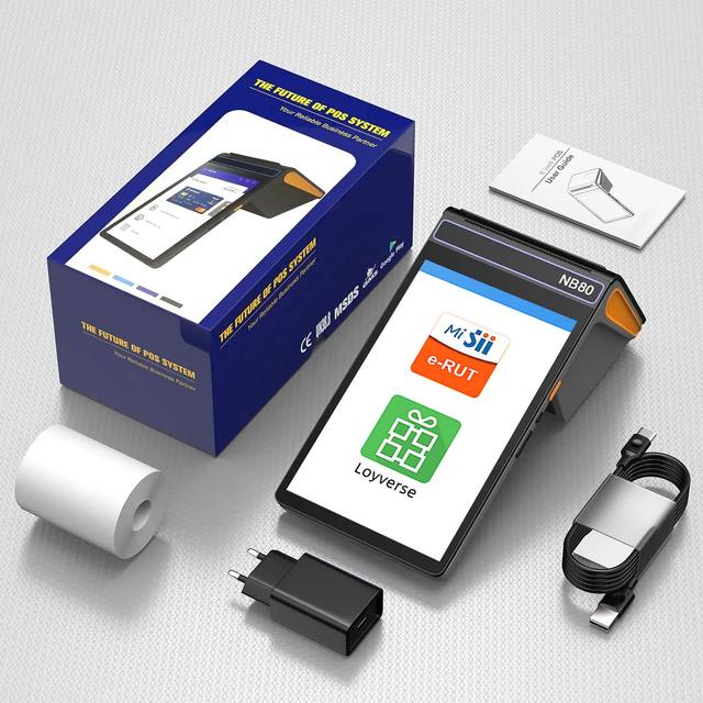 Noryox NB80 8 Inch 8 -core Handheld Mobile Android 12 Handheld Android POS Payment Terminal for Loyalty Program System