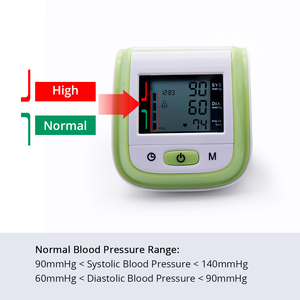 Yonker esfigmomanômetro eletrônico freqüência cardíaca BP máquina pulso automático digital pressão arterial monitor para uso doméstico - Product Image 4