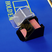 Plateau de rejet automatique de cartes à jouer en acrylique transparent YH pour casino, distributeur de 13 cartes YHSHOE-13