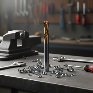 Foret hélicoïdal HSS-Co 2,9 mm, revêtement TiN, auto-centrant pour le perçage du métal - Product Image 3