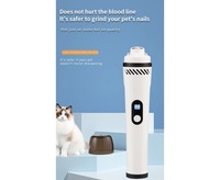 Coupe-griffes sans fil pour animaux de compagnie avec aérations de refroidissement pour garder le moteur au frais lors de l'utilisation – Qualité professionnelle pour la maison – Outil de soin des pattes