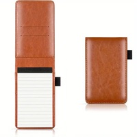 Ensemble de porte-blocs-notes en cuir, mini carnet ligné pour l'école
