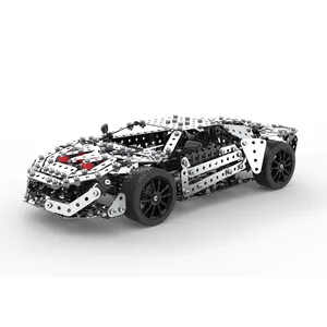 2023 Wholesale Price Mini 867 Pcs Blocks Model Toys Kids Car Toy Children Metal Building Block Sets