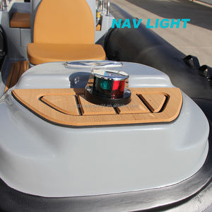 Ce <span class=keywords><strong>bateau</strong></span> <span class=keywords><strong>semi</strong></span>-<span class=keywords><strong>rigide</strong></span> gonflable de <span class=keywords><strong>bateau</strong></span> de Rhib de fibre de verre de la publicité de 3.4m 11ft avec des accessoires et le <span class=keywords><strong>moteur</strong></span> de <span class=keywords><strong>bateau</strong></span> - Product Image 3