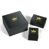 Emballage de bijoux de luxe et boîte de présentation impression de logo coffrets cadeaux design élégant emballage de bijoux personnalisé en papier