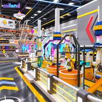Indoor-Spielgeräte für Kinder, Unterhaltungszentren, Riesenrad, Langlebiges Komplettset, Modernes Schlüsselfertiges Projekt