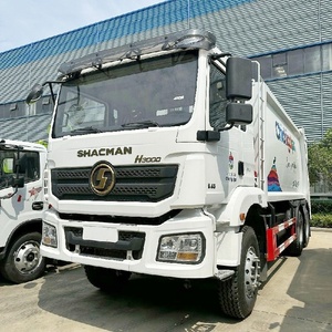 รถบรรทุกขยะดีเซล Shacman H3000 เกียร์ธรรมดา สภาพใหม่ รถขนส่งขยะ - Product Image 4