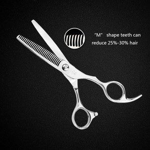 Tijeras de <span class=keywords><strong>peluquería</strong></span> profesionales de acero inoxidable, 6 pulgadas, superalta calidad - Product Image 5