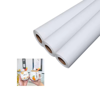 Papier de transfert de chaleur de qualité supérieure séchage rapide 39/40/50/60/70/90/100gsm pour rouleau de papier de Sublimation de vêtements de sport d'impression numérique
