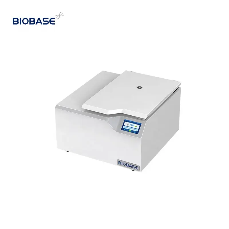 Centrifugeuse de laboratoire de bureau Biobase Machine à centrifuger prp avec minuterie et contrôle de vitesse