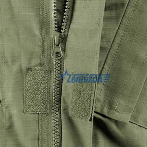 Produk Baru terlaris pakaian kamuflase Rip-Stop seragam ACU hijau zaitun - Product Image 5