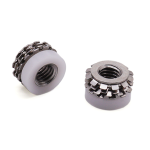 Vít Fastener vít Fastener keep-Nuts nhà máy OEM tùy chỉnh M4 <span class=keywords><strong>2</strong></span> vương miện tự Neo chèn hạt M6 4 vương miện ren chèn F - Product Image 3