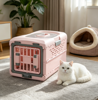 Sac de transport pour animaux ShengAnXin, en plastique, pliable, respirant, rectangulaire, couleur unie, capsule spatiale, pour chien et chat, 10 kg