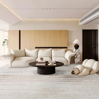 Tapis de maison moderne carré personnalisé avec des techniques tressées et  machine Viscose Polyester pour couloir salon