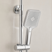 Nouveau Robinet de Douche Haute Qualité avec Système de Douche Mural en Laiton, Ensemble de Douche pour Salle de Bain