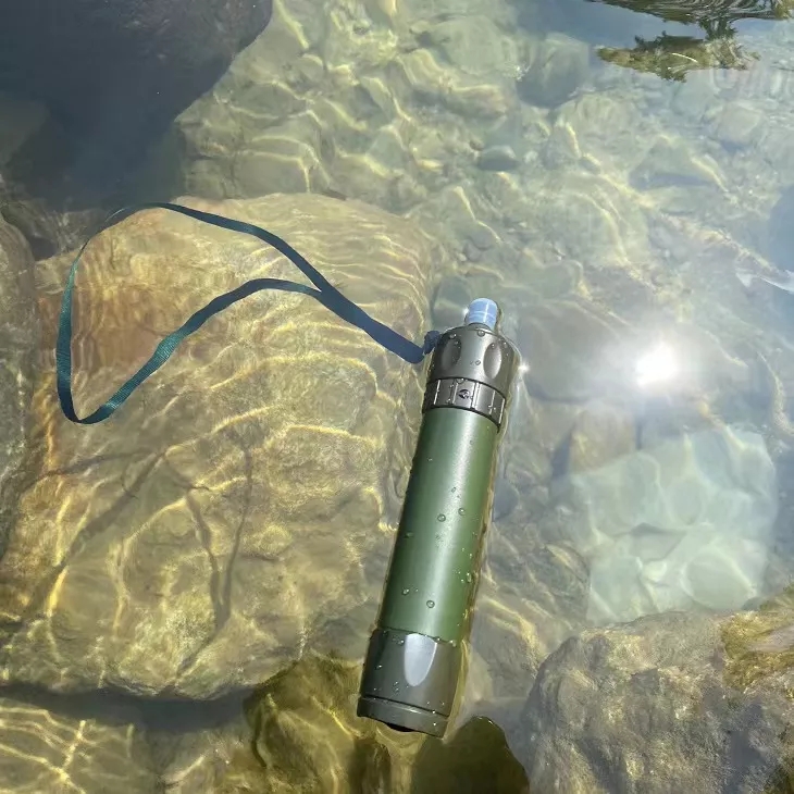 Многофункциональное оборудование для экстренного выживания на природе для очистки воды