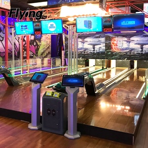 Servicio confiable Mini Bola de bolos Centro de entretenimiento Mini Máquina de bolos Precio favorable Diez pines Cuerda Pinsetter Bolos - Product Image 3