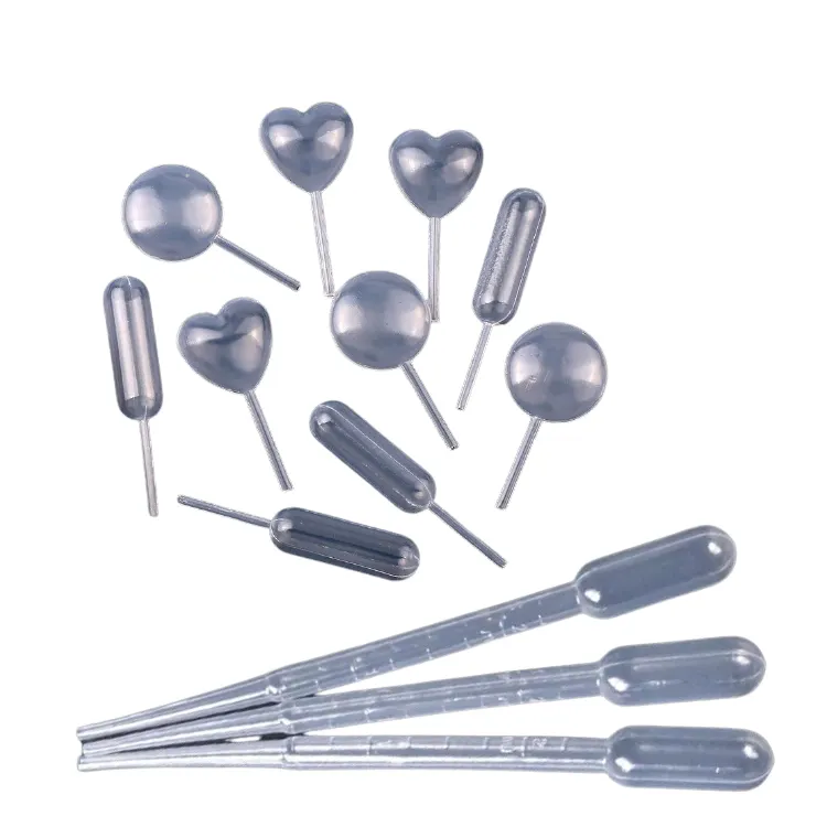 Одноразовые пипетки для кексов, прозрачные пластиковые переносные жидкие пипетки для шоколадной клубники