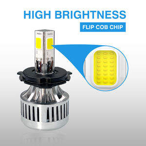 Phare LED de <span class=keywords><strong>moto</strong></span> Motoled 60W 6500K Lampe blanche antibrouillard COB Ampoules LED Phare avant pour projecteurs de <span class=keywords><strong>moto</strong></span> 8-80V - Product Image 3