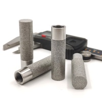 Filtres en acier inoxydable de différentes tailles, filtrants en poudre sinterisée, 0,1-100 microns, filtre en métal poreux, filtre en coupelle, filtre en tube, filtre en disque