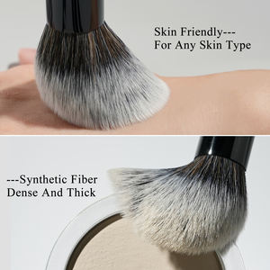 Beili Pinceles de <span class=keywords><strong>maquillaje</strong></span> vegano <span class=keywords><strong>profesional</strong></span> con mango de madera Pinceles de <span class=keywords><strong>maquillaje</strong></span> Herramientas de belleza Pinceles de <span class=keywords><strong>maquillaje</strong></span> de etiqueta privada A mazon - Product Image 5