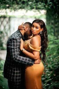 Vestidos de Noche Dorados de Sirena con Tirantes Espagueti, Aberturas Altas en los Muslos, Pliegues, Pedrería, <span class=keywords><strong>Lentejuelas</strong></span>, Cuentas, <span class=keywords><strong>Vestido</strong></span> Largo Aso Ebi para Mujer, <span class=keywords><strong>Vestido</strong></span> de Fiesta de Boda - Product Image 4